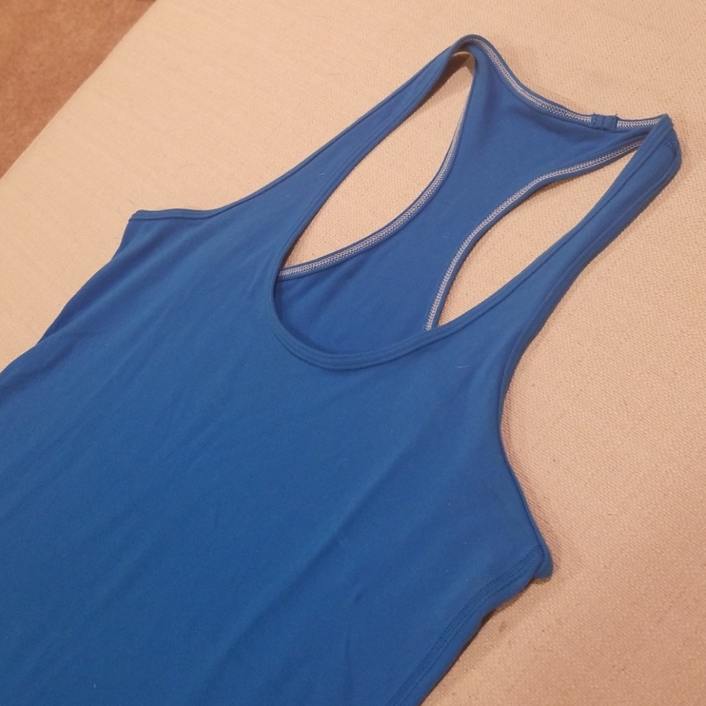 Blue Lululemon Tank